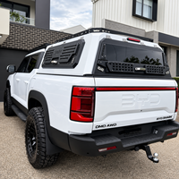 Capot rigide en alliage d'aluminium pour pick-up Toyota Hilux Nissan Navara, imperméable