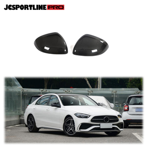 Khô sợi carbon Side <span class=keywords><strong>Rear</strong></span> <span class=keywords><strong>View</strong></span> gương bìa cho Mercedes-Benz S C Class w206 W223 C43 C63 Amg - Product Image 2
