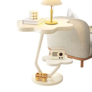Tavolino Laterale in Stile Wabi-sabi, Tavolino da Caffè in Metallo, Nuovo Design 2024, Multifunzionale per Soggiorno, Camera da Letto, Piccoli Appartamenti - Product Image 5