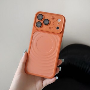 เคสโทรศัพท์แม่เหล็กดีไซน์คลื่น 3 มิติ สีดั้งเดิม สำหรับ iPhone 17 16 15 Pro Max  ฝาหลังแบบด้านป้องกันเลนส์ - Product Image 4