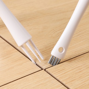 Creative Kitchen Short Handle Pot Cleaning Brush Window Groove and Door Floor <b>Gap</b> Cleaning Brush for Household - Product Image 3