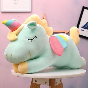 CP arcobaleno unicorno farcito animale Kawaii 120cm peluche cuscino quattro colori per scegliere unicorno peluche - Product Image 4