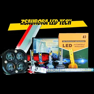 ZsAURORA Max Light-320000 faro LED resistente al agua duradero H11 H1 H7 H9 H8 9005 HB3 9006 HB4 bombillas para coches nueva condición