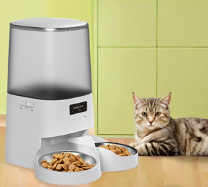 CITICITY - Comedero Elevado Automático para Mascotas, Plegable, de Acero Inoxidable, Libre de BPA, Tazón Práctico para Comida de Mascotas - Product Image 6