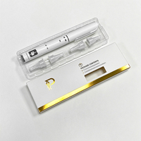 Boîte d'emballage personnalisée en papier recyclé avec feuille d'aluminium laser arc-en-ciel, boîte cadeau mate gaufrée avec impression quadricolore