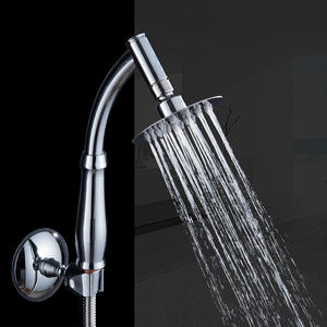 Ensemble de douche universel mural pressurisé en acier inoxydable avec tuyau de chauffe-eau solaire, pomme de douche et robinets de baignoire - Product Image 3