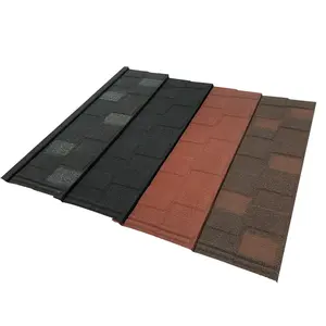 colour sun stone coated metal roof tiles manufacturing roofing sheet plant alu-zinc roofing tiles in turkey