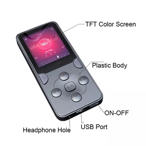 1.8inch <span class=keywords><strong>TFT</strong></span> Màn hình màu hiển thị Máy nghe nhạc MP3 <span class=keywords><strong>MP4</strong></span> giảm tiếng ồn Hifi Stereo âm nhạc Máy nghe nhạc với loa ghi âm - Product Image 6
