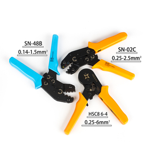 CHFRPU HSC8 6-4 SN-02C SN-48B Haute Qualité Outil de Sertissage Terminal et <span class=keywords><strong>pince</strong></span> à dénuder 0.25-<span class=keywords><strong>16mm2</strong></span> AWG 23-7 <span class=keywords><strong>Pince</strong></span> À <span class=keywords><strong>Sertir</strong></span> - Product Image 2