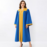 Robe de Chorale d'Église, Uniforme Sacerdotal, Vêtement Religieux pour Pasteur, pour les Services Religieux et les Cérémonies de Messe