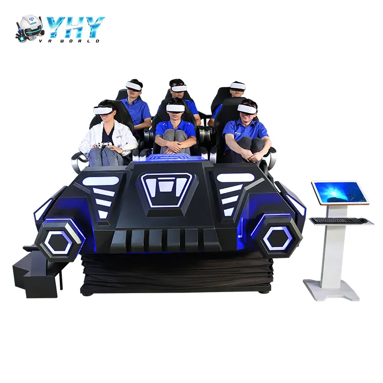 Produk hiburan lainnya 6 pemain pengalaman memukau getaran bioskop Arcade Vr Gaming realitas Virtual