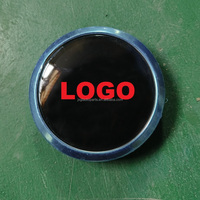 Enjoliveurs de roue flottants chromés antirouille avec logo personnalisé, compatibles avec Mercedes, Chevrolet et Genesis, voitures de luxe