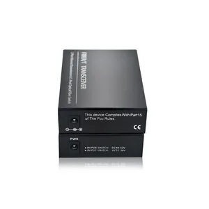 3km Fiber Media Converter 10/100Mbps Ethernet Multi Modus SC Faser PoE Ethernet Media Converter