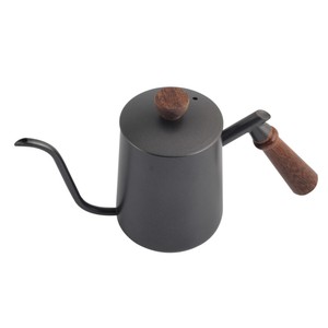 Bouilloire en acier inoxydable de contrôle de bec de précision avec poignée en bois - Product Image 2