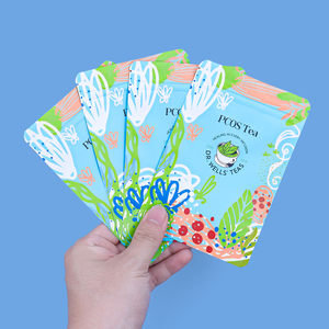 Sachets d'emballage alimentaire personnalisés avec logo imprimé, à soufflet latéral, refermables avec fermeture éclair, faible MOQ, directement de l'usine - Product Image 3