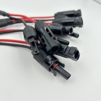 Xlpo Fil solaire en cuivre isolé Câble haute tension en PVC pour panneau solaire CC Ligne de stockage d'énergie à 2 cœurs