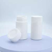 Vente en gros de flacons en HDPE de 180 ml avec bouchon résistant aux enfants, conteneur vide en plastique opaque blanc pour pilules et capsules