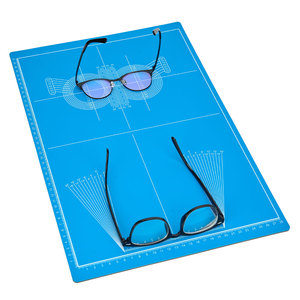 Professional Eyeglass <b>Adjustment</b> Measuring Mat <b>Glasses</b> Sunglasses Lens Repair Board Pad Tool Accessories - Product Image 2
