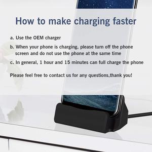 Usb Loại C Type-C Micro USB sạc dock đứng trạm Cradle điện thoại thông minh sạc Dock cho Samsung cho Iphone - Product Image 5