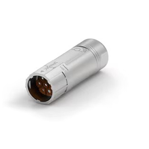 Screw <b>Terminals</b> Connector Circular Design Shell Size 23 Zinc Alloy PBT GF 3000 Ohms Impedance Model BSTA078NN00480100000 - Product Image 3