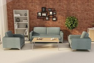 โซฟาหนังและโลหะคุณภาพสูงในโรงแรม - Product Image 6