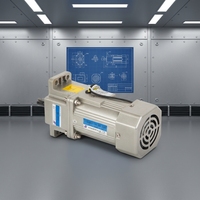 Moteur à engrenages compact à induction monophasé/triphasé 6W 750W 110V 380V à couple élevé avec frein et réducteur