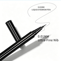 Stylo à sourcils liquide ultra-fin 0,01 mm, waterproof, longue tenue, maquillage des sourcils, cosmétique, marque privée