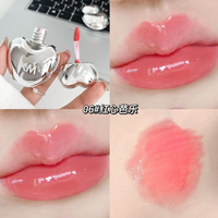 INS Gloss à lèvres populaire, marque privée, gelée, mignon, 6 couleurs, brillant à lèvres liquide longue tenue