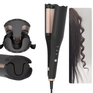 Rizador de Pelo Portátil Pequeño de Iones Negativos de Aluminio de Calentamiento Rápido Inalámbrico para Uso en Hoteles, Rizador de Pelo Profundo en Forma de Onda - Product Image 4