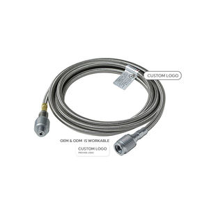 Accessoires de camping Campingmoon, adaptateur de <span class=keywords><strong>gaz</strong></span> <span class=keywords><strong>propane</strong></span> <span class=keywords><strong>butane</strong></span> en alliage d'aluminium personnalisé pour l'extérieur avec <span class=keywords><strong>tuyau</strong></span> d'extension - Product Image 1