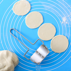 Shemmanjia — rouleau de cuisine en acier inoxydable, dumplings, tissu pour fabriquer des ravioles, accessoires de cuisson - Product Image 2
