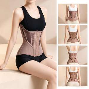 LANGQIN Corset de taille pour femme, gaine amincissante à baleines en acier, contrôle du ventre en maille, gaine de luxe, meilleur serre-taille pour femme - Product Image 3
