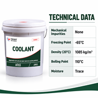AVIC HANGTE AF65 Liquide de refroidissement antigel pour l'aviation -65 ° Liquide de refroidissement C pour systèmes électroniques de radar d'avion GJB 6100-2007 20kg