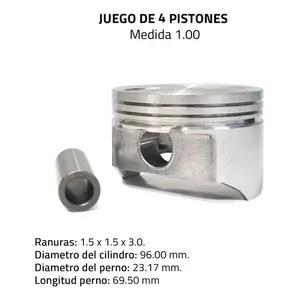 Nuovo 40 per Ford Ranger 4 Cyl 140 2.3 Set pistoni 8V SOHC per modellini di auto 95/97 - Product Image 3