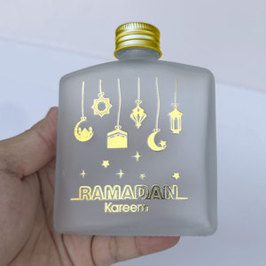 <strong>Zam</strong> <strong>Zam</strong> Glass <strong>Bottle</strong> Ramadan Mubarak EID Favors Decoration Glass <strong>Bottle</strong> Umrah Hajj Wedding Gift Party Supplies - Product Image 3