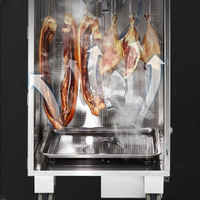 Sécheur à saucisses en acier inoxydable, commercial, entièrement automatique, rotatif, suspendu, pour la viande de canard fumée, sécheur alimentaire