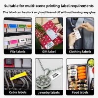 Imprimante d'étiquettes commerciale M220 HD pour autocollants thermiques portables, utilisation au bureau, en stock
