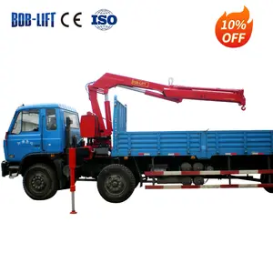 La última pluma hidráulica BOB LIFT 4 ton/5 ton remolque grúa tractores grúa troncos grúas para la venta