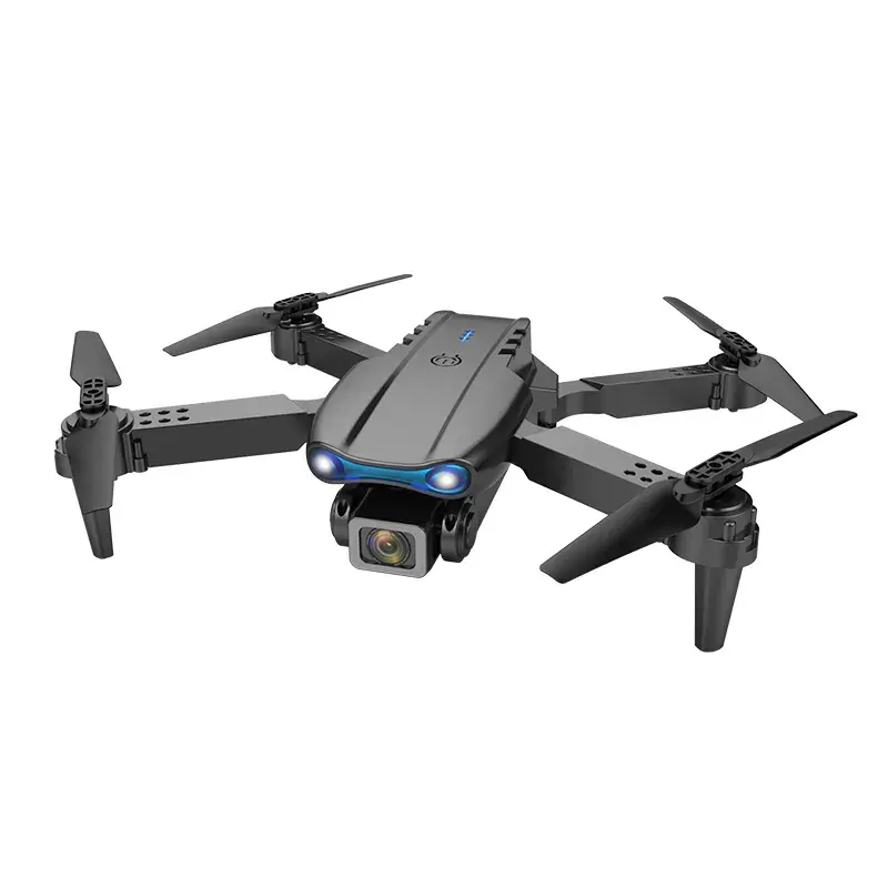 E99 Cheap Drone 4K Suitcase Quadrocopter Fpv Mini Drone With Dual Cameras Foldable RC Dron Smart Follow Me Wide Angle