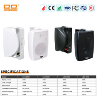 Altavoz PA de 5 Pulgadas para Montaje en Pared con Carcasa de Plástico HIPS para Sistemas de Sonido en Edificios y Centros Comerciales