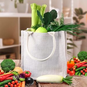 Wholesale Custom Printing Logo Natural Eco Friendly <strong>Jute</strong> <strong>Tote</strong> <strong>Bag</strong> Recycle Foldable <strong>Jute</strong> Shopping <strong>Bags</strong> - Product Image 6