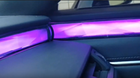 Kit d'éclairage d'ambiance intérieur LED Symphony 256 couleurs style cristal pour Lexus ES 2018-2025, accessoires de garnitures automobiles LHD