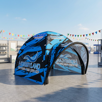 Dôme de sport extérieur personnalisé, auvent publicitaire, tente araignée gonflable, gazebo gonflable pour salon professionnel et événements sportifs