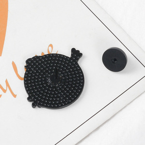 Cazafantasmas película <span class=keywords><strong>Logo</strong></span> insignia fantasma blanco broche Pin para bolsos ropa solapas personalizado impreso Halloween divertido esmalte pines - Product Image 4