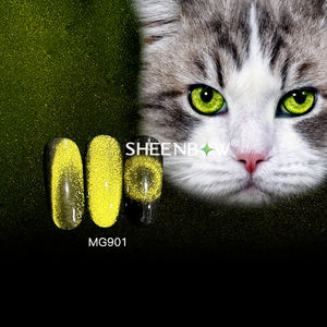 SHEENBOW Cat Eye Chrome <span class=keywords><strong>Poudre</strong></span> 7 Couleurs 3D Magnétique Aurora Nail Powder Effet Glitter Résine Pigment pour <span class=keywords><strong>Manucure</strong></span> Gel Polonais - Product Image 2