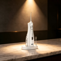 Ensemble brosse à dents électrique + irrigateur buccal 2 en 1, kit de soins dentaires, irrigateur buccal oscillant sonique pour un nettoyage en profondeur