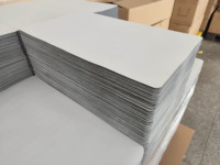 Tapis de souris blanc personnalisé graphique à taille personnalisée avec LOGO caoutchouc sublimation pour bureau maison antidérapant XXL accessoires PC