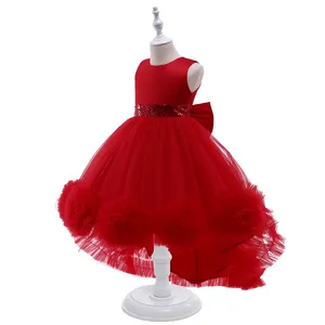 New Style Clothes Children Birthday Party Dresses Kids Weekend Daily Life Wear Girl Short Dress