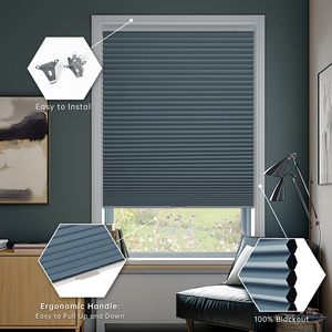 SAMADHI Custom Cordless Blackout Honeycomb Shades <b>Thermal</b> Insulated Cellular <b>Window</b> Blinds Child Safe for Bedroom Nursery - Product Image 3