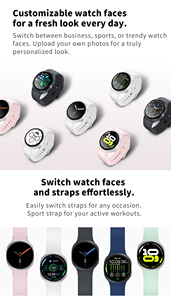 Reloj Inteligente Mini HD8 de 360*360, Resistente al Agua, Monitor de Actividad Física, Presión Arterial, Sueño, <span class=keywords><strong>Asistente</strong></span> de Voz <span class=keywords><strong>con</strong></span> IA para Android - Product Image 4
